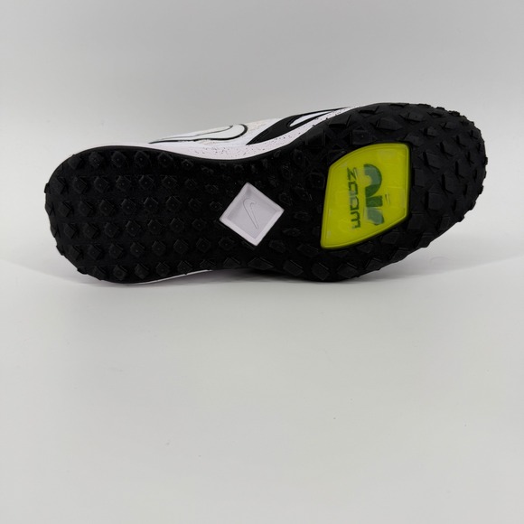NEW Nike Air Zoom Diamond Elite Turf Shoe Mens 10.5 White Black Volt DZ0503-104 main image 2